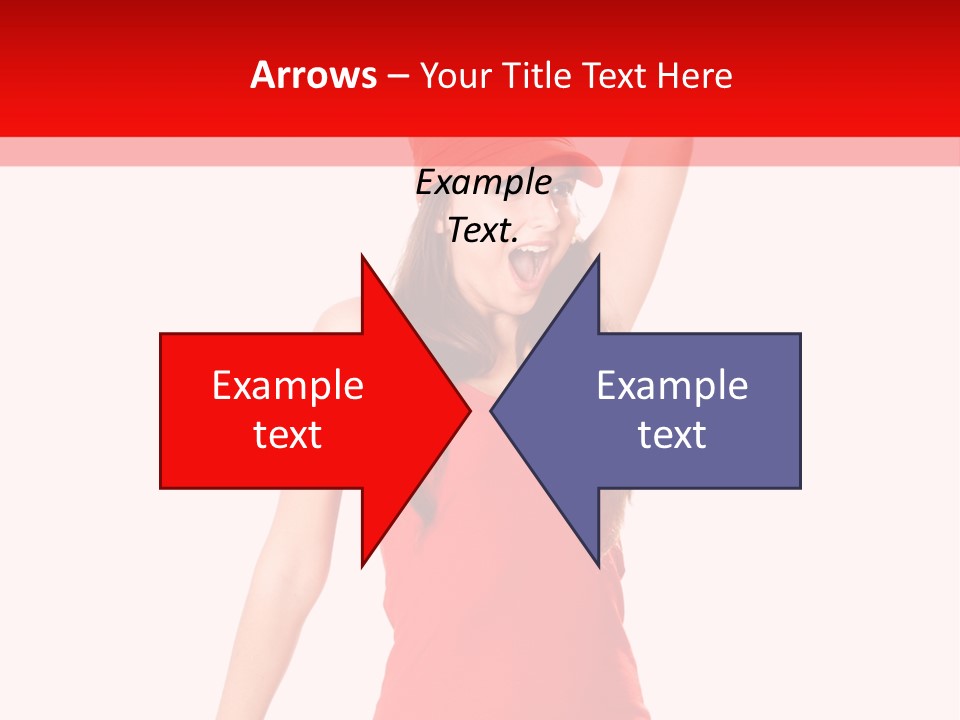 Expressive Standing Isolated PowerPoint Template