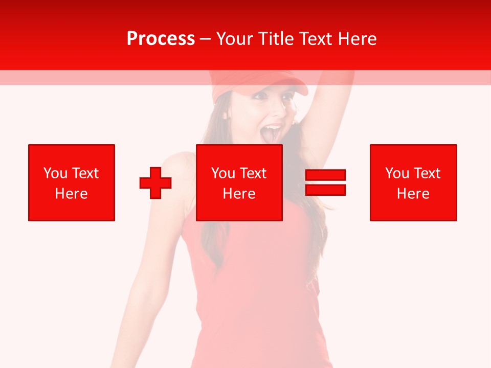 Expressive Standing Isolated PowerPoint Template