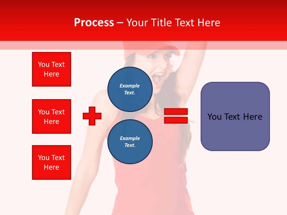 Expressive Standing Isolated PowerPoint Template