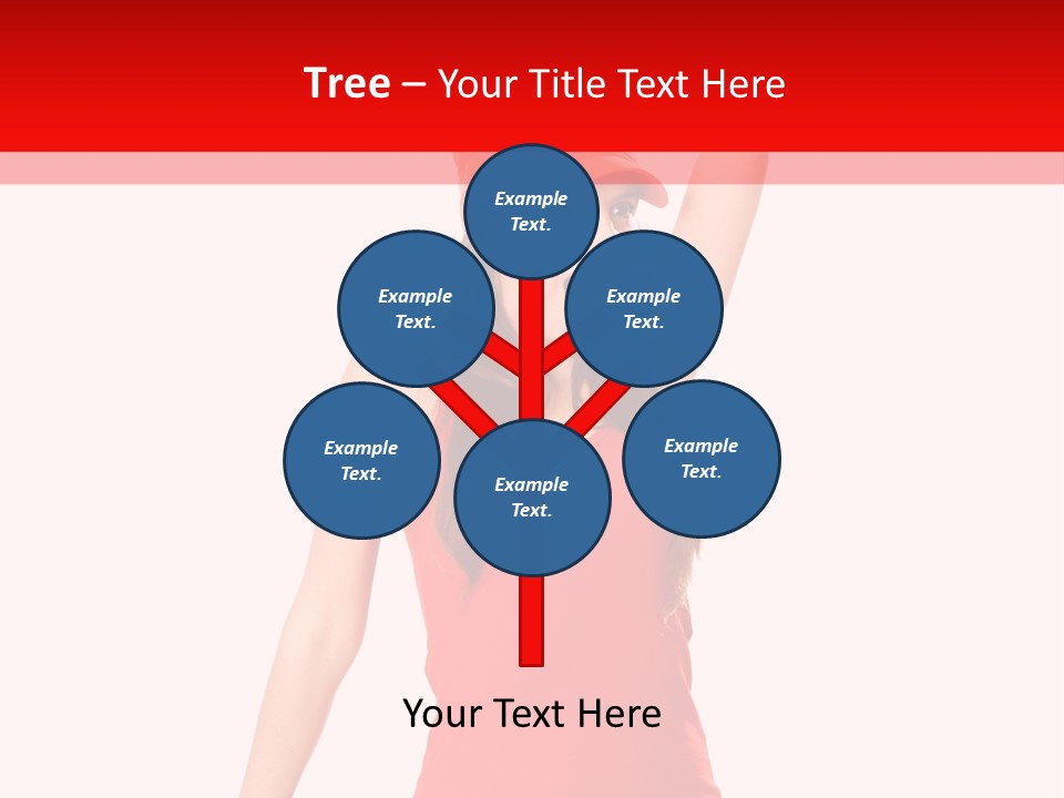 Expressive Standing Isolated PowerPoint Template