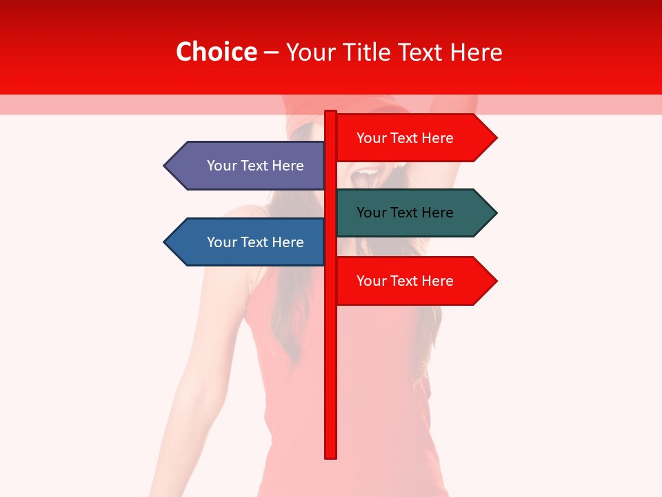 Expressive Standing Isolated PowerPoint Template