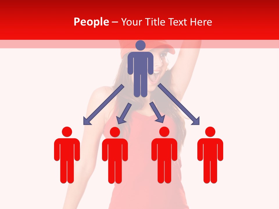 Expressive Standing Isolated PowerPoint Template