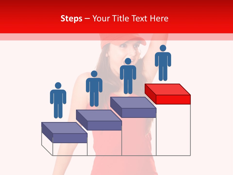 Expressive Standing Isolated PowerPoint Template