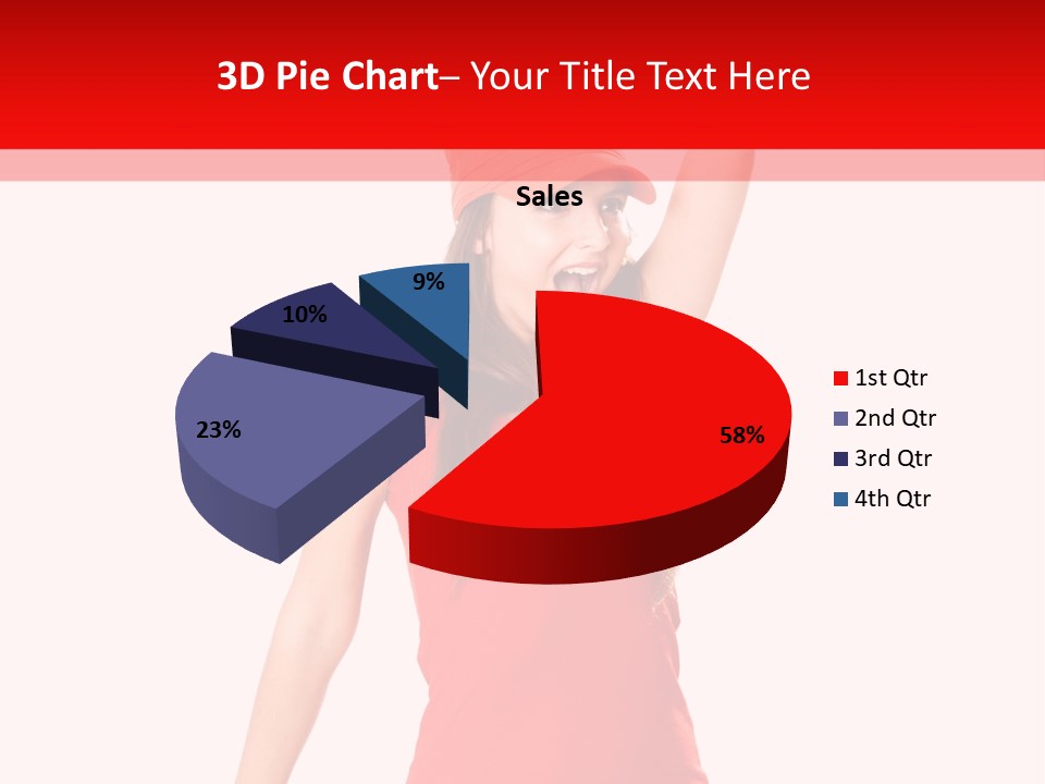 Expressive Standing Isolated PowerPoint Template