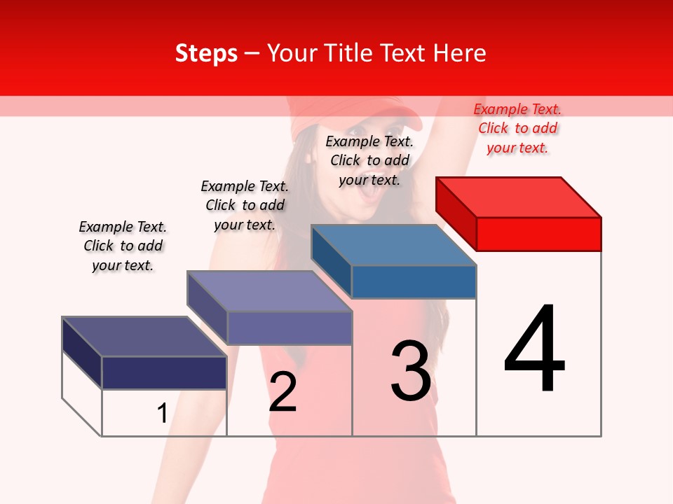 Expressive Standing Isolated PowerPoint Template