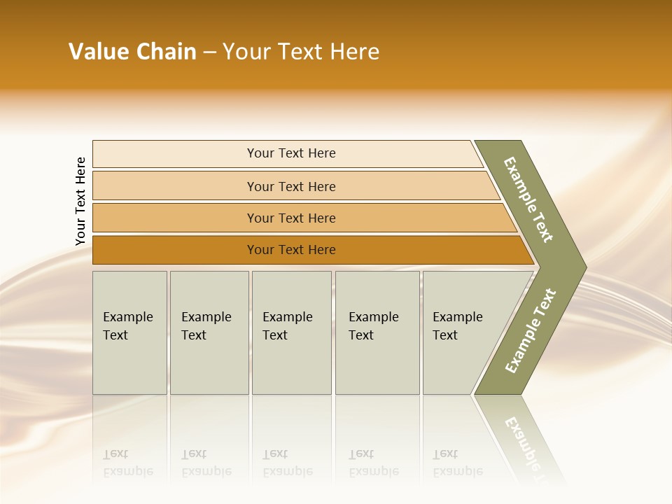 Magic Reflection Curve PowerPoint Template