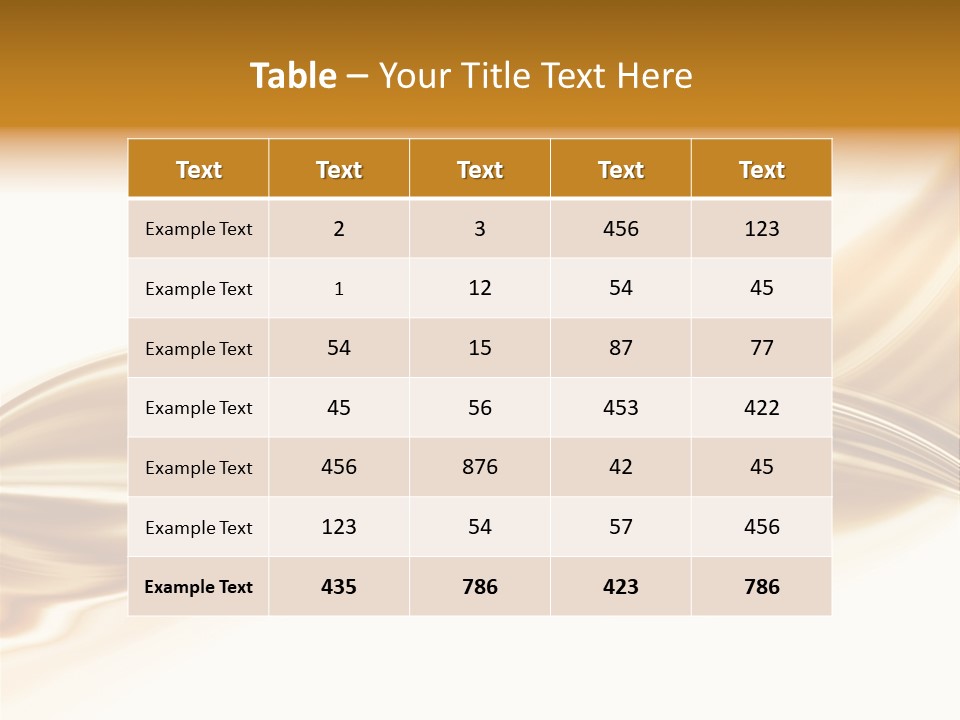 Magic Reflection Curve PowerPoint Template