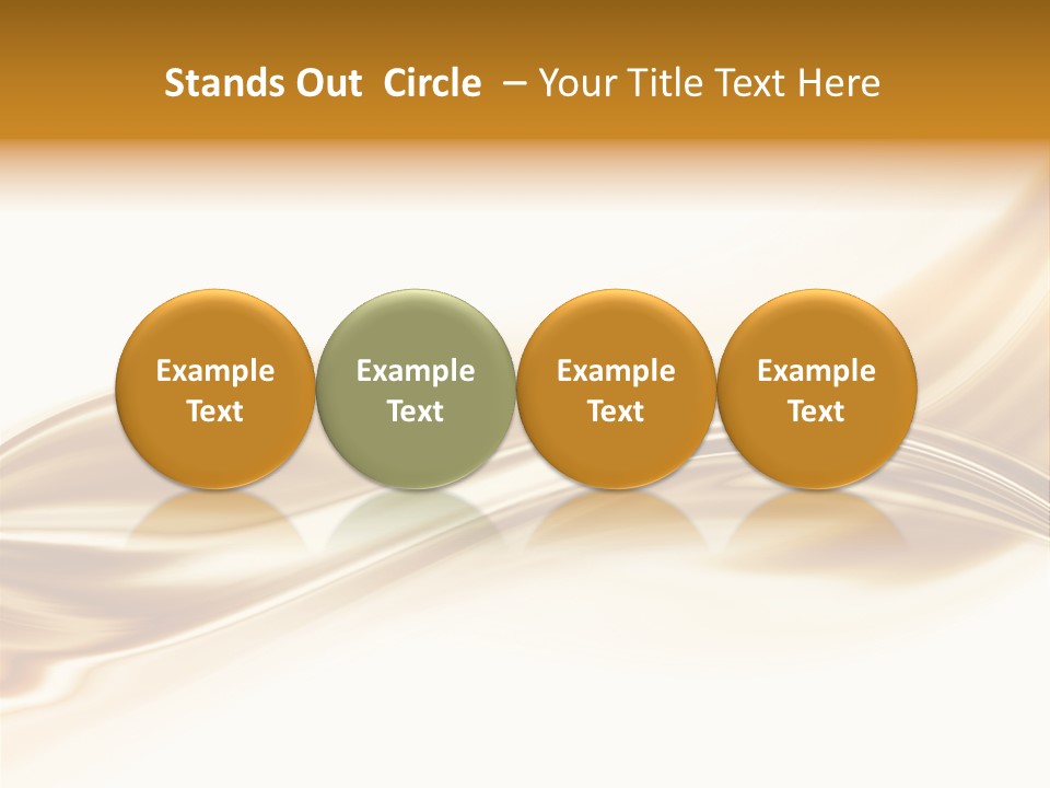 Magic Reflection Curve PowerPoint Template