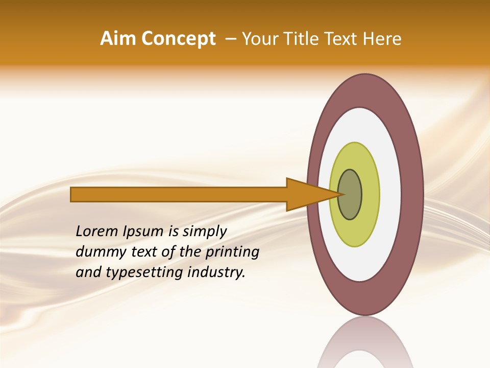 Magic Reflection Curve PowerPoint Template