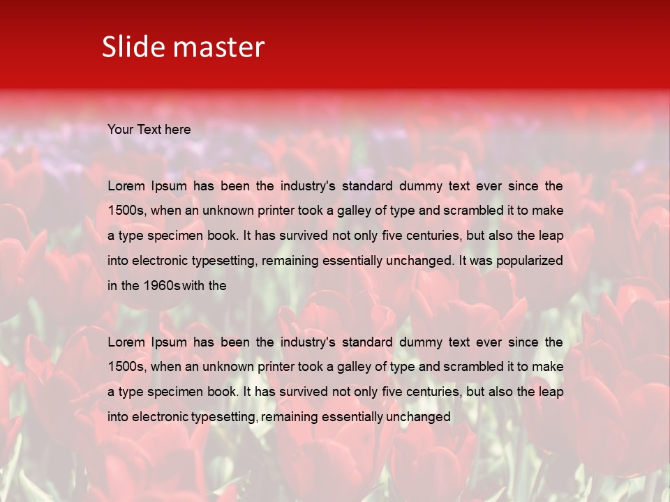 Petal Fresh Park PowerPoint Template