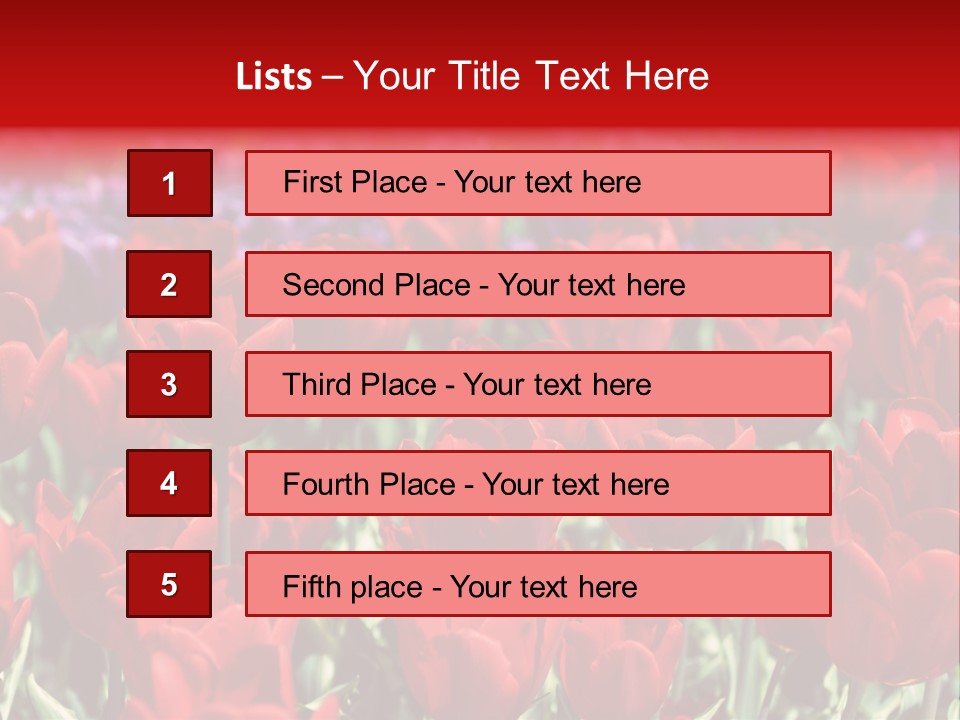 Petal Fresh Park PowerPoint Template