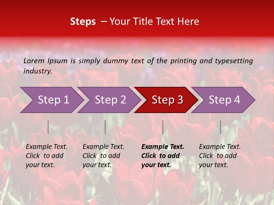 Petal Fresh Park PowerPoint Template