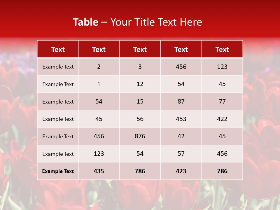 Petal Fresh Park PowerPoint Template