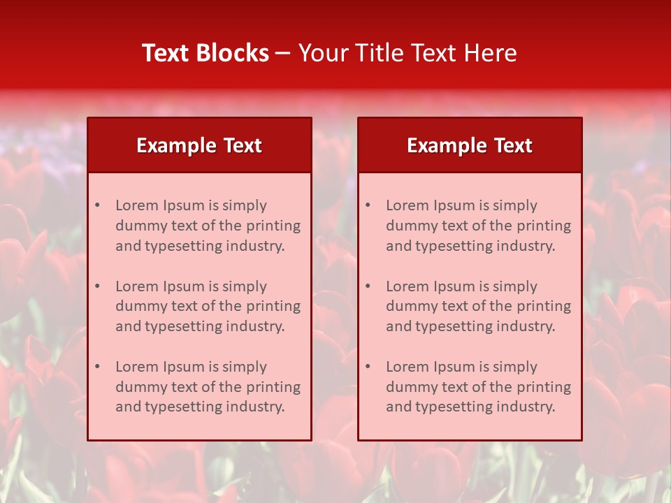 Petal Fresh Park PowerPoint Template