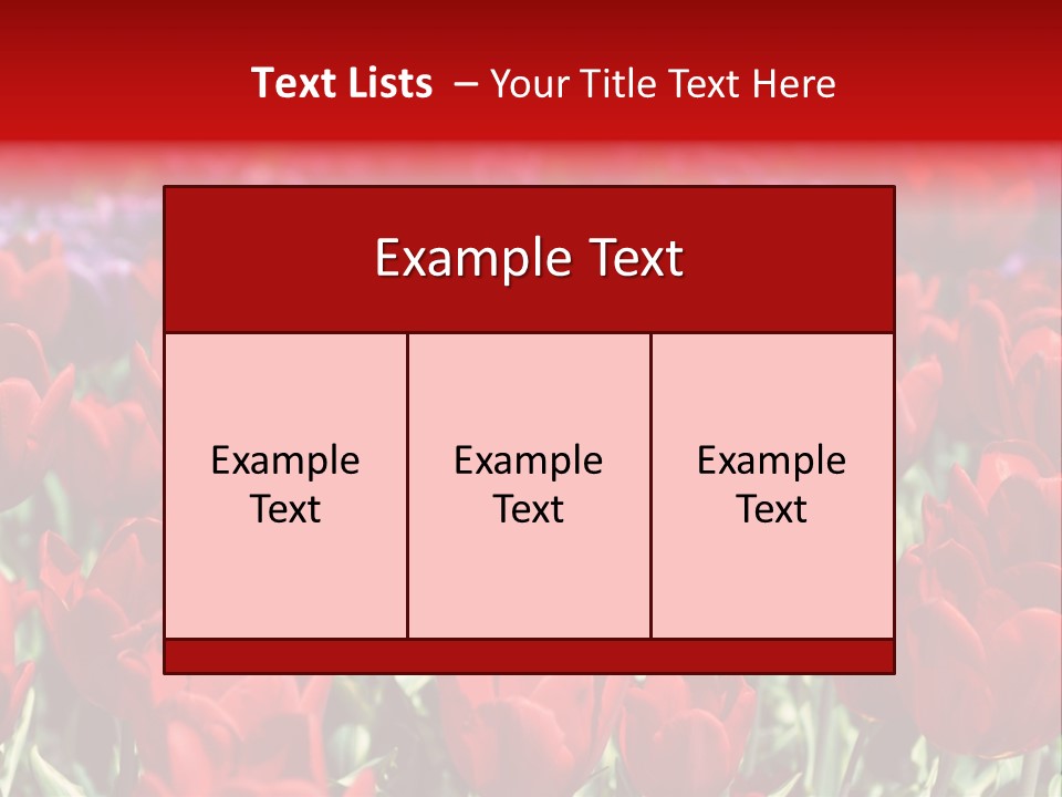 Petal Fresh Park PowerPoint Template