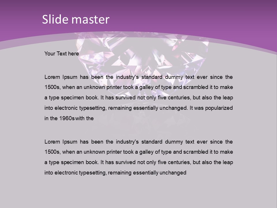 Girl Capital Stars PowerPoint Template