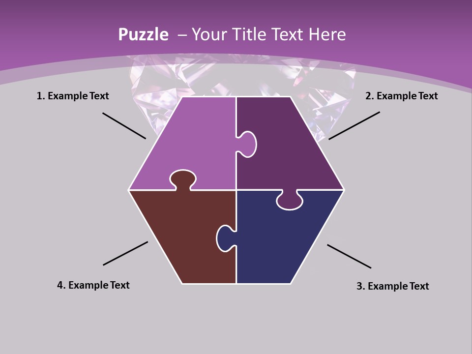 Girl Capital Stars PowerPoint Template