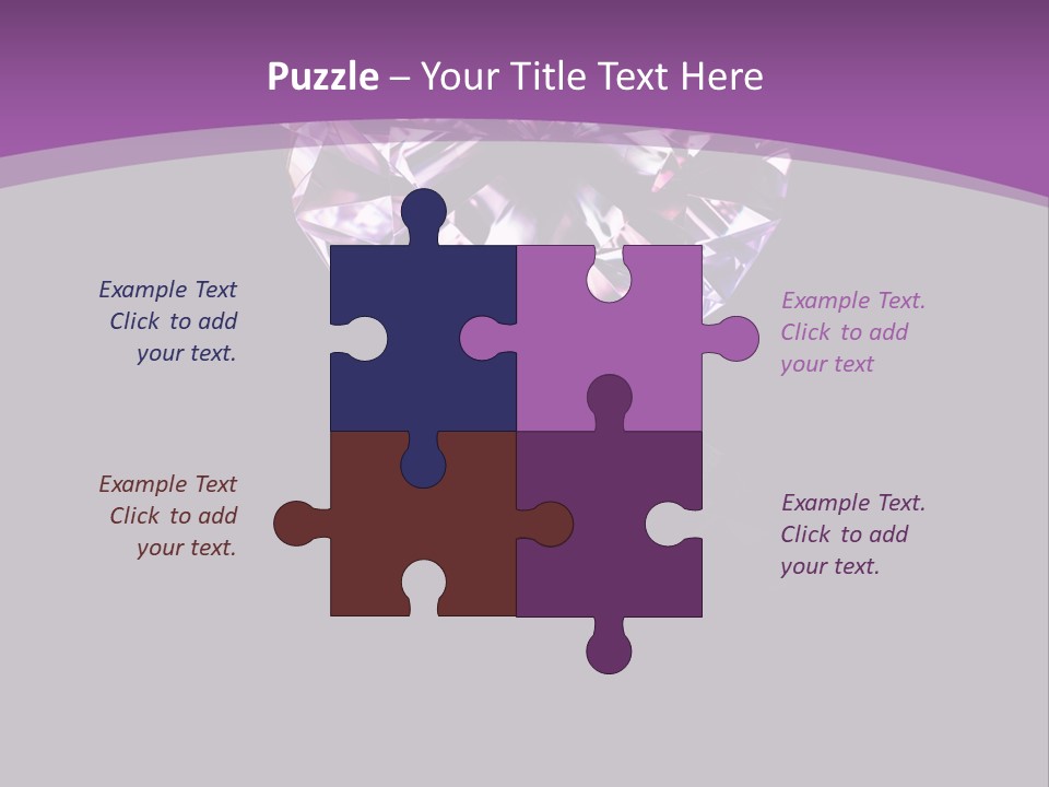 Girl Capital Stars PowerPoint Template