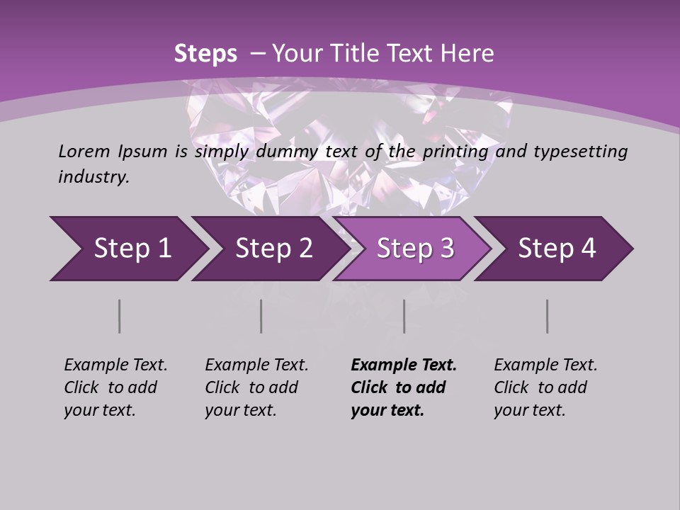 Girl Capital Stars PowerPoint Template