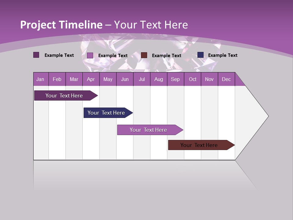 Girl Capital Stars PowerPoint Template