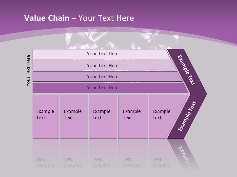 Girl Capital Stars PowerPoint Template