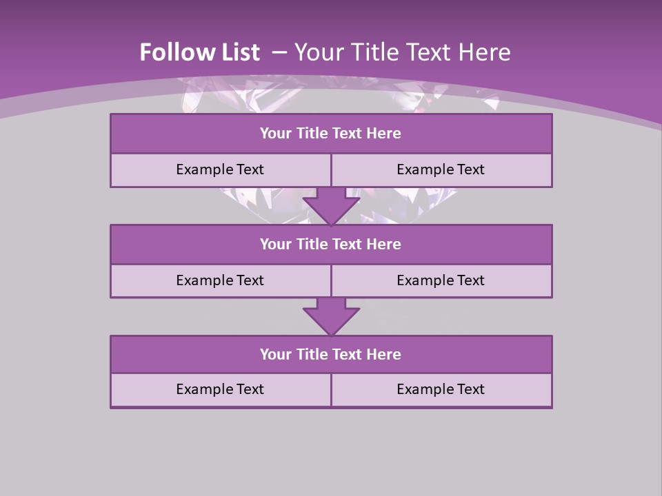 Girl Capital Stars PowerPoint Template