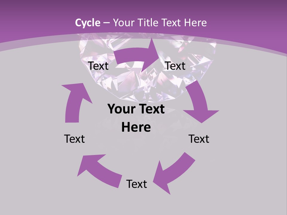 Girl Capital Stars PowerPoint Template