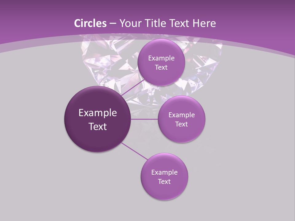 Girl Capital Stars PowerPoint Template