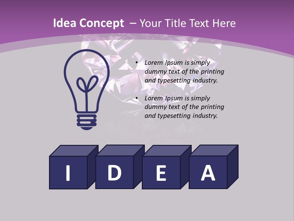 Girl Capital Stars PowerPoint Template