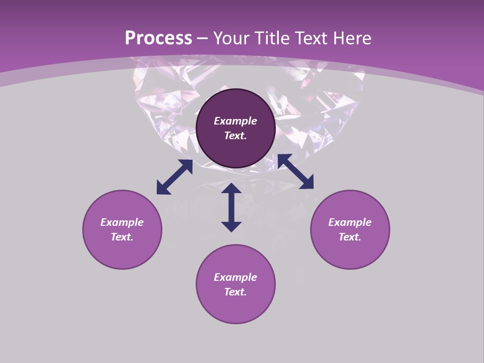 Girl Capital Stars PowerPoint Template