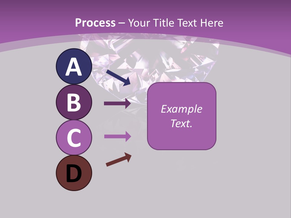 Girl Capital Stars PowerPoint Template