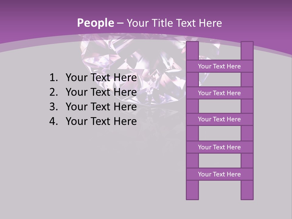 Girl Capital Stars PowerPoint Template