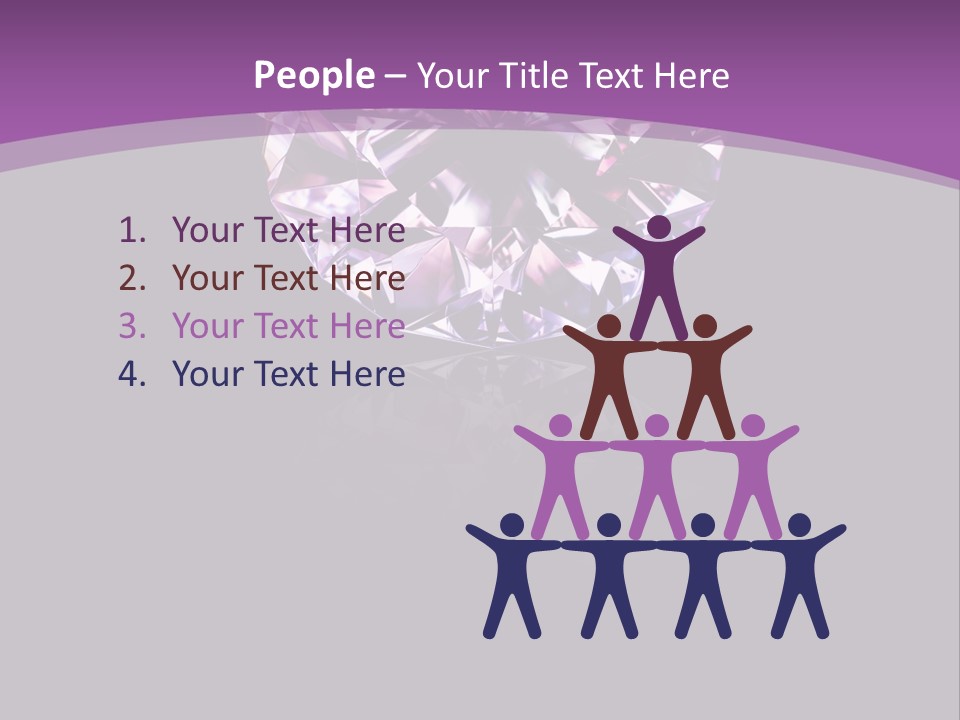 Girl Capital Stars PowerPoint Template