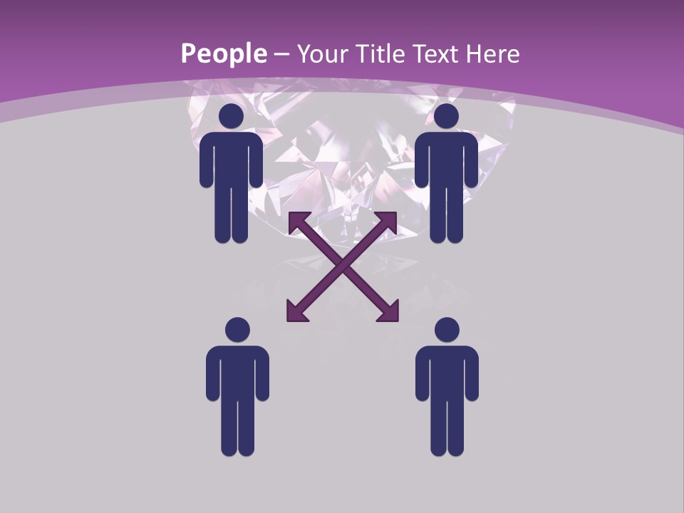 Girl Capital Stars PowerPoint Template