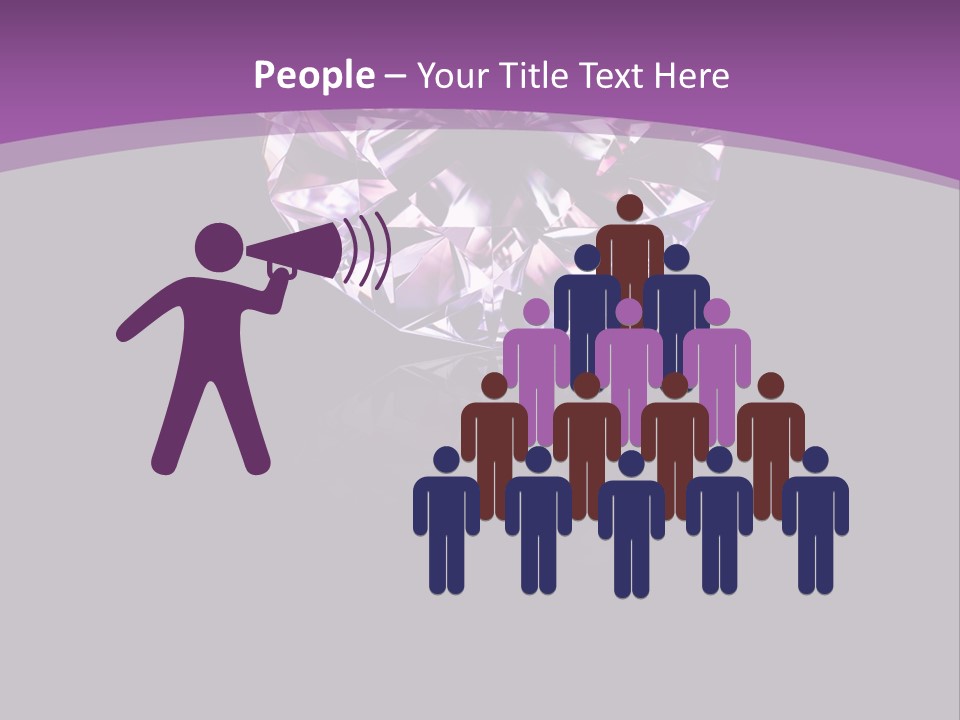 Girl Capital Stars PowerPoint Template