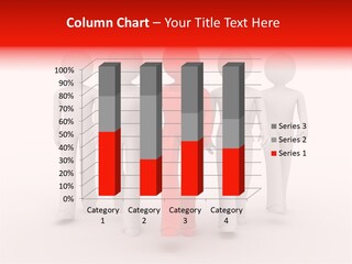 Teamwork Person Red PowerPoint Template