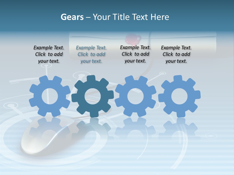 Lesson Seal Digital PowerPoint Template