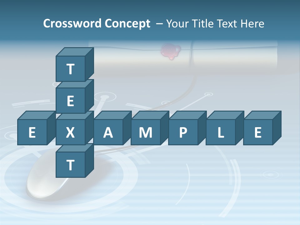 Lesson Seal Digital PowerPoint Template