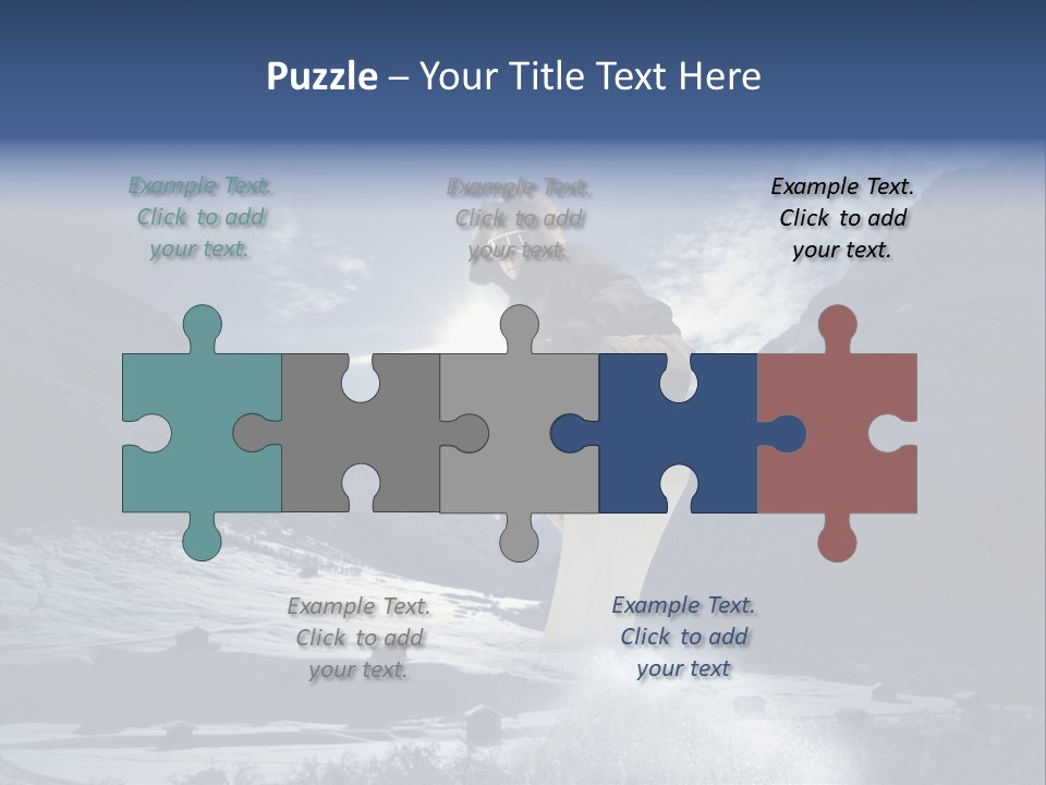 Sky Vacation Sport PowerPoint Template