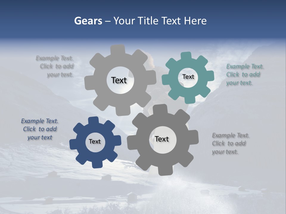 Sky Vacation Sport PowerPoint Template