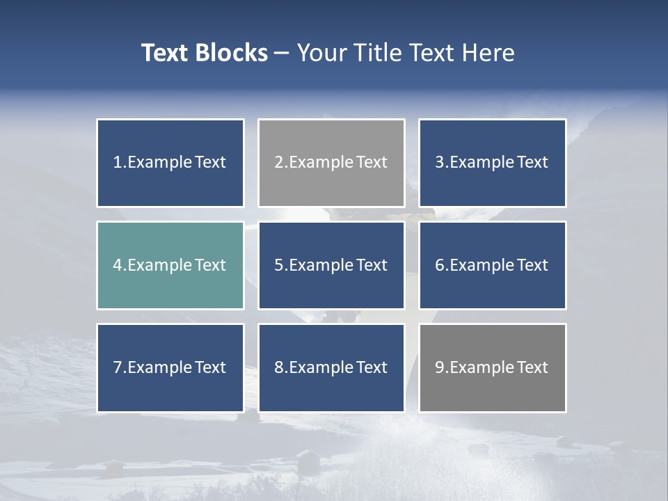 Sky Vacation Sport PowerPoint Template