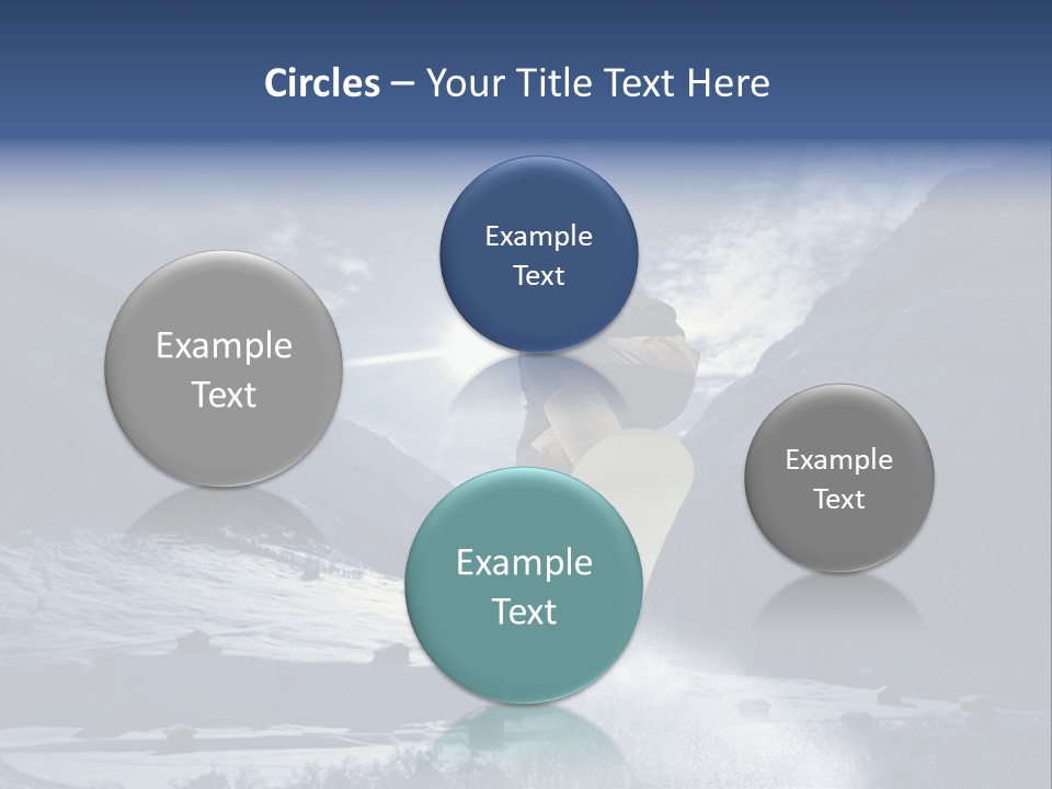 Sky Vacation Sport PowerPoint Template