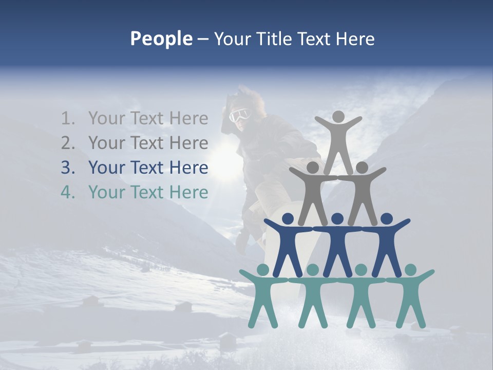 Sky Vacation Sport PowerPoint Template