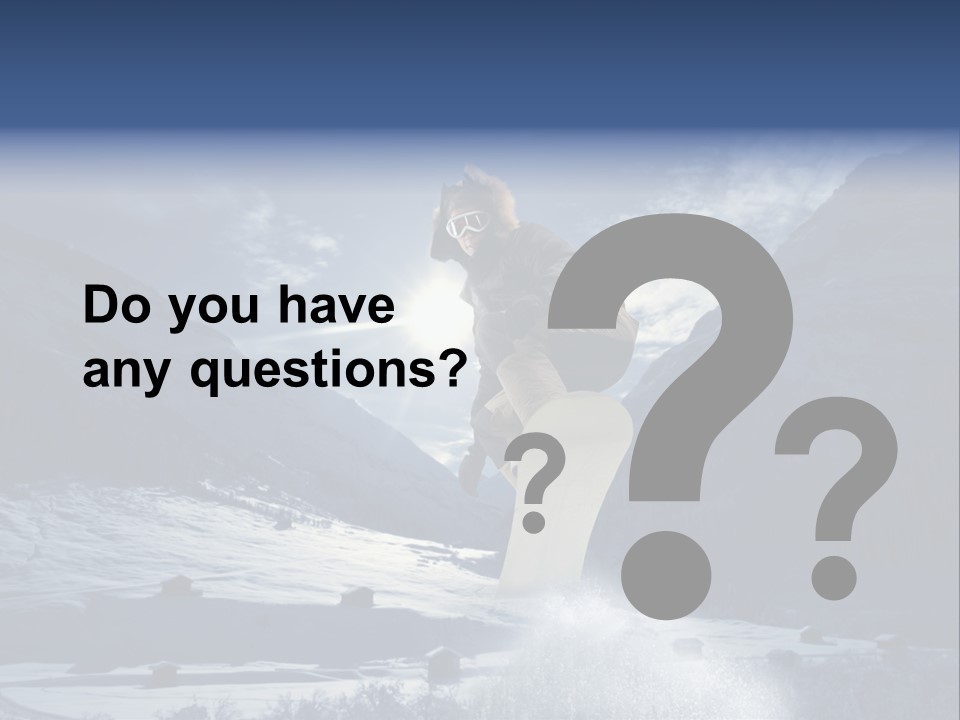 Sky Vacation Sport PowerPoint Template