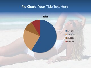 Life Female Sand PowerPoint Template