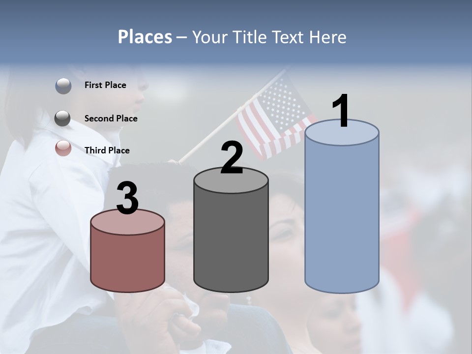 Girl Capital Stars PowerPoint Template