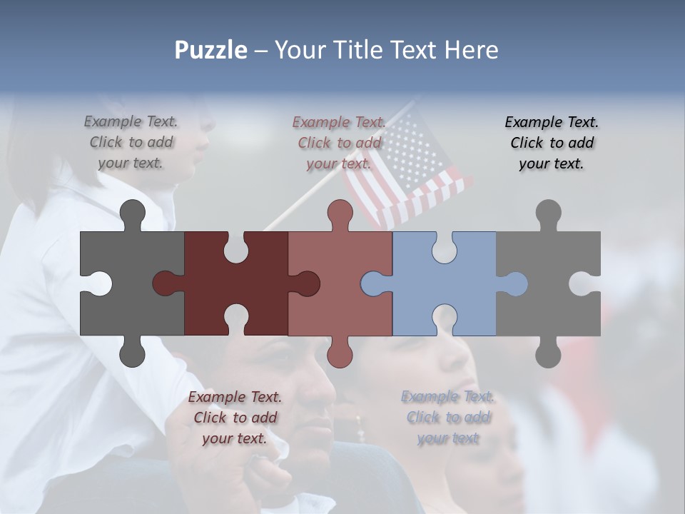 Girl Capital Stars PowerPoint Template