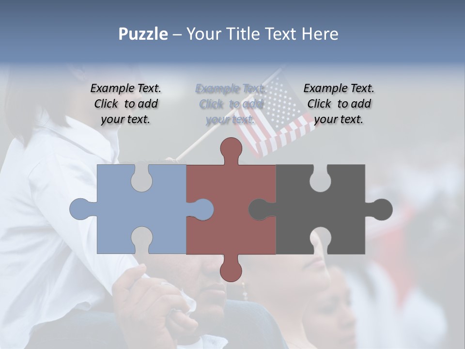 Girl Capital Stars PowerPoint Template