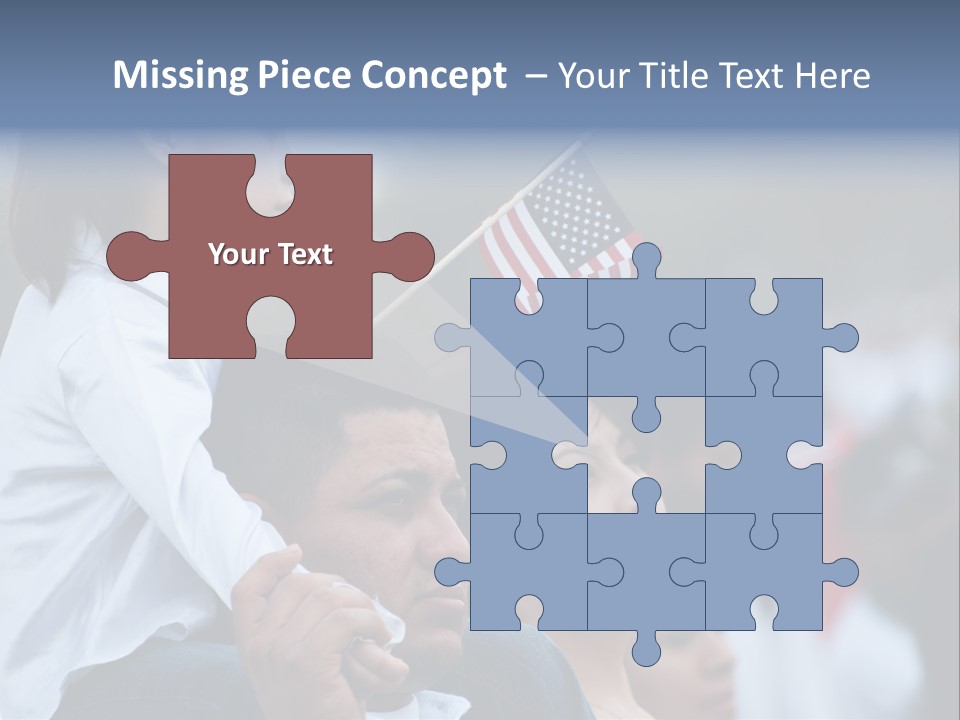 Girl Capital Stars PowerPoint Template