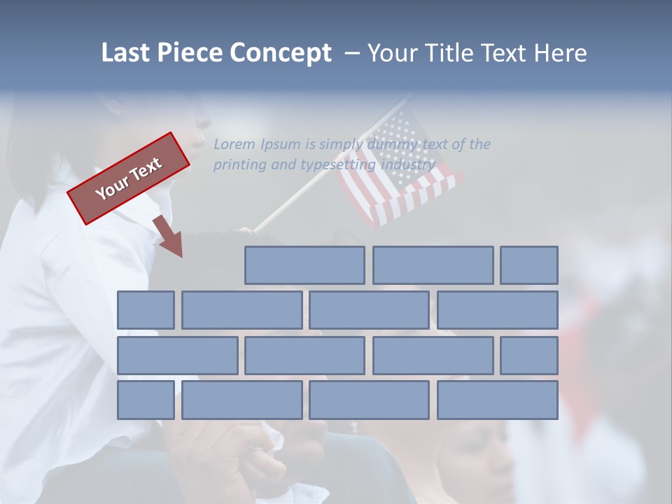 Girl Capital Stars PowerPoint Template